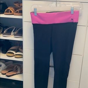 Black and pink Victoria Secret leggings!